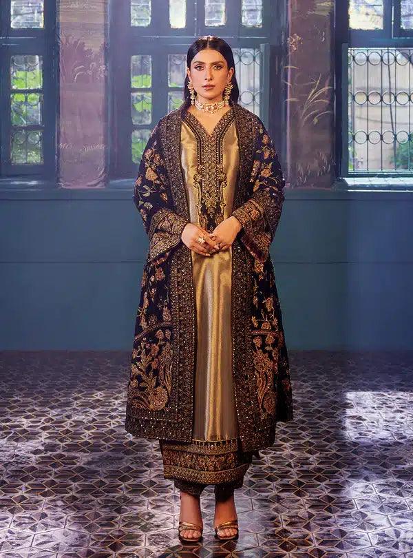 Zainab Chottani | Luxury Velvet Collection 23 | Maysa - Rang-e-Khaas