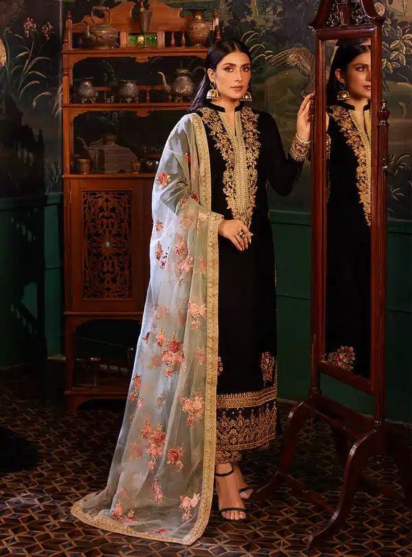 Zainab Chottani | Luxury Velvet Collection 23 | Andleep - Rang-e-Khaas
