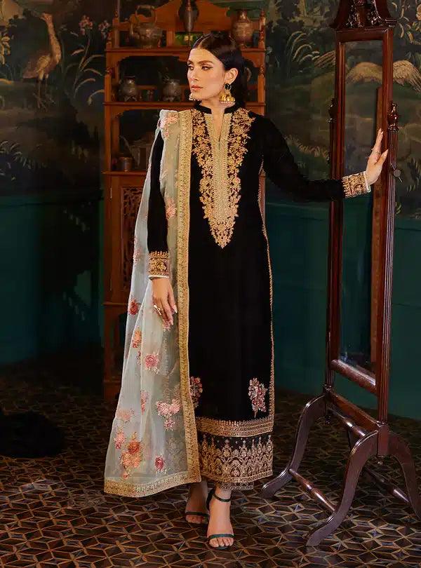 Zainab Chottani | Luxury Velvet Collection 23 | Andleep - Rang-e-Khaas