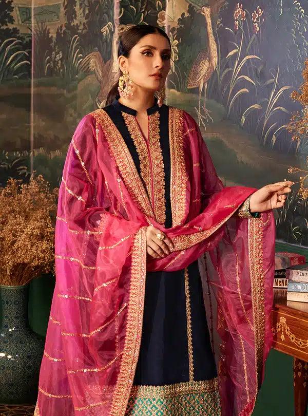 Zainab Chottani | Luxury Velvet Collection 23 | Amira - Rang-e-Khaas