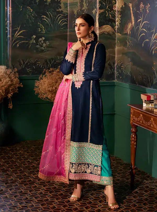 Zainab Chottani | Luxury Velvet Collection 23 | Amira - Rang-e-Khaas