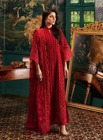Zainab Chottani | Luxury Velvet Collection 23 | Surk - Rang-e-Khaas