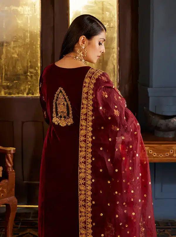 Zainab Chottani | Luxury Velvet Collection 23 | Ziba - Rang-e-Khaas
