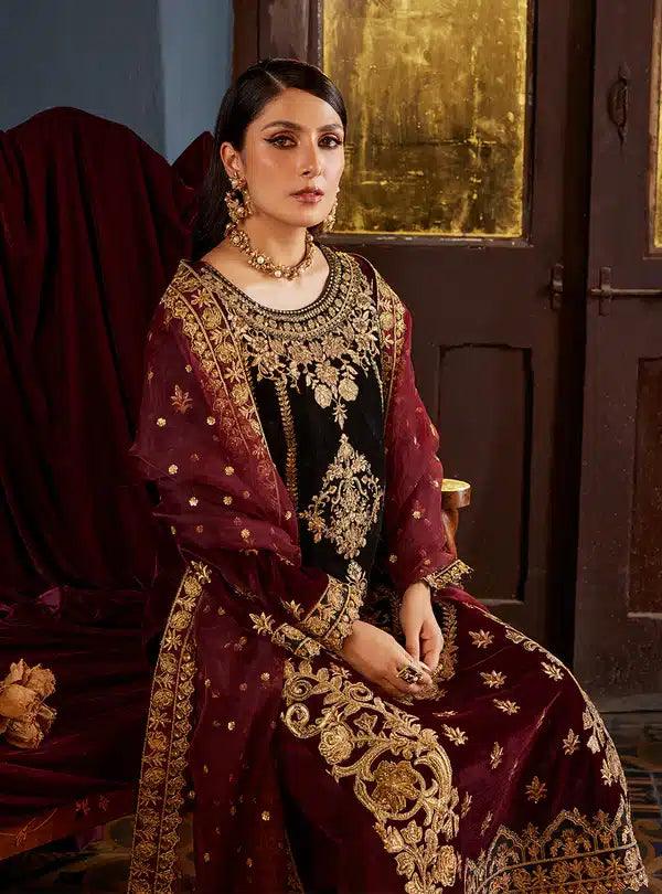 Zainab Chottani | Luxury Velvet Collection 23 | Ziba - Rang-e-Khaas