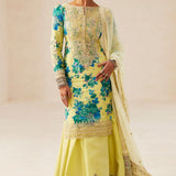 Zara Shahjahan | Luxury Lawn 24 | PHOOL KARI-13A