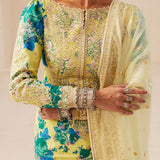 Zara Shahjahan | Luxury Lawn 24 | PHOOL KARI-13A