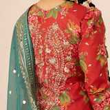 Zara Shahjahan | Luxury Lawn 24 | PHOOL KARI-13B