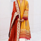 Zara Shahjahan | Luxury Lawn 24 | SANDAL-10A