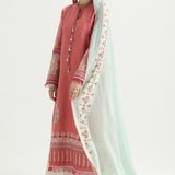 Zara Shahjahan | Luxury Lawn 24 | SANDAL-10B
