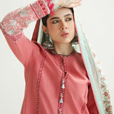 Zara Shahjahan | Luxury Lawn 24 | SANDAL-10B