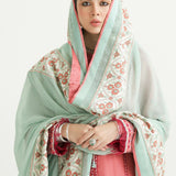 Zara Shahjahan | Luxury Lawn 24 | SANDAL-10B