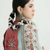 Zara Shahjahan | Luxury Lawn 24 | SANDAL-10B
