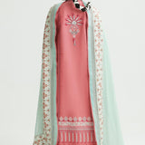 Zara Shahjahan | Luxury Lawn 24 | SANDAL-10B