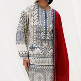 Zara Shahjahan | Luxury Lawn 24 | DIYA-2A
